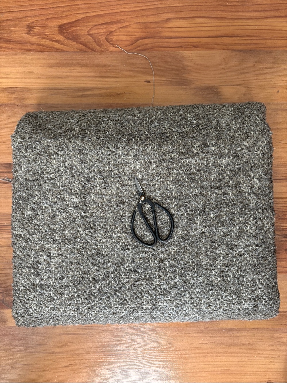 Greige Woven Bouclé Sewing Upholstery Fabric